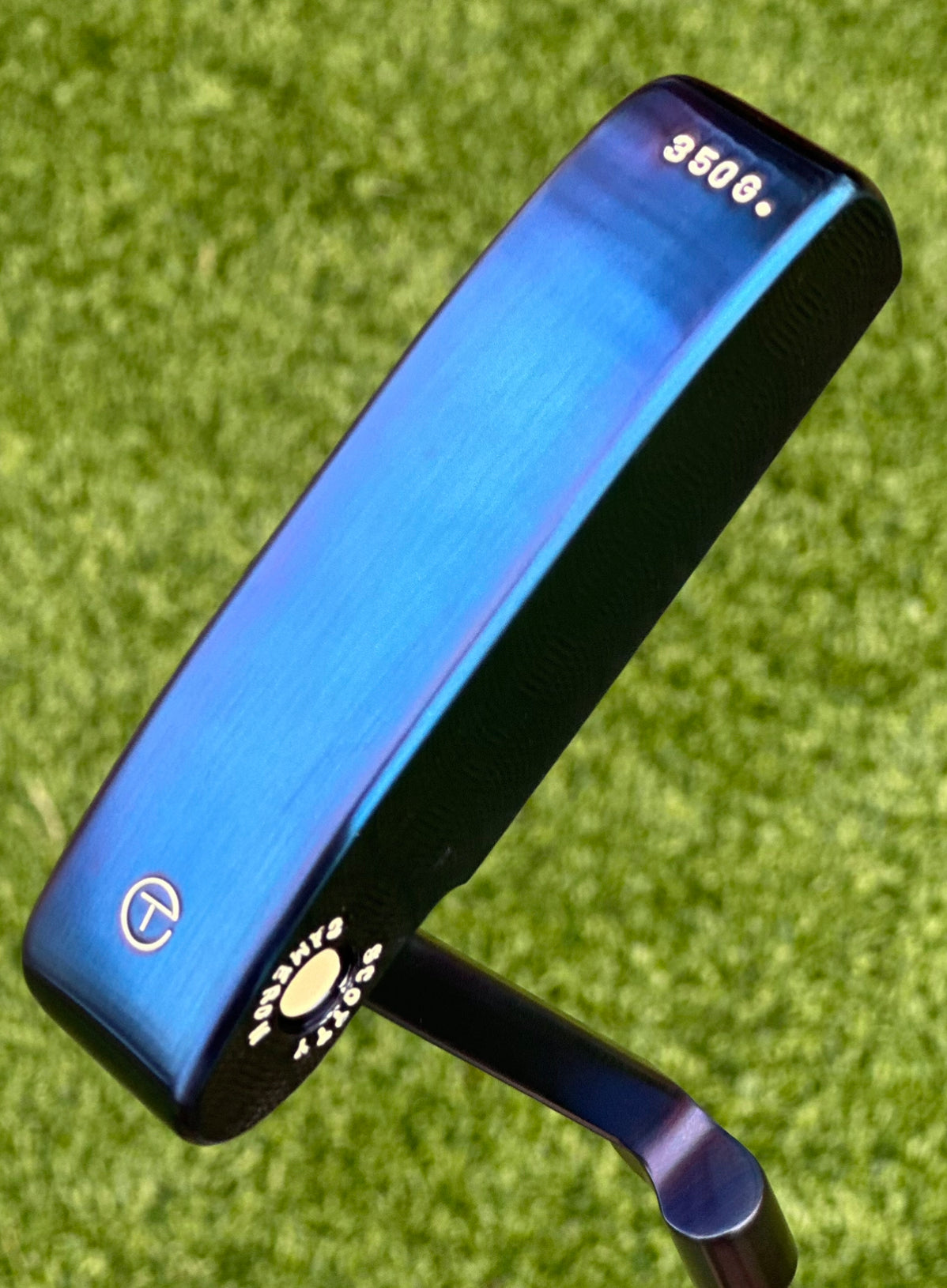 Scotty Cameron Tour 009M Welded Long Neck Chromatic Blue 350G Circle T