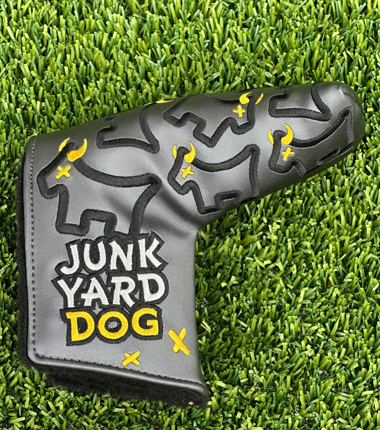 Scotty Cameron Dancing Junkyard Dog Charcoal Blade