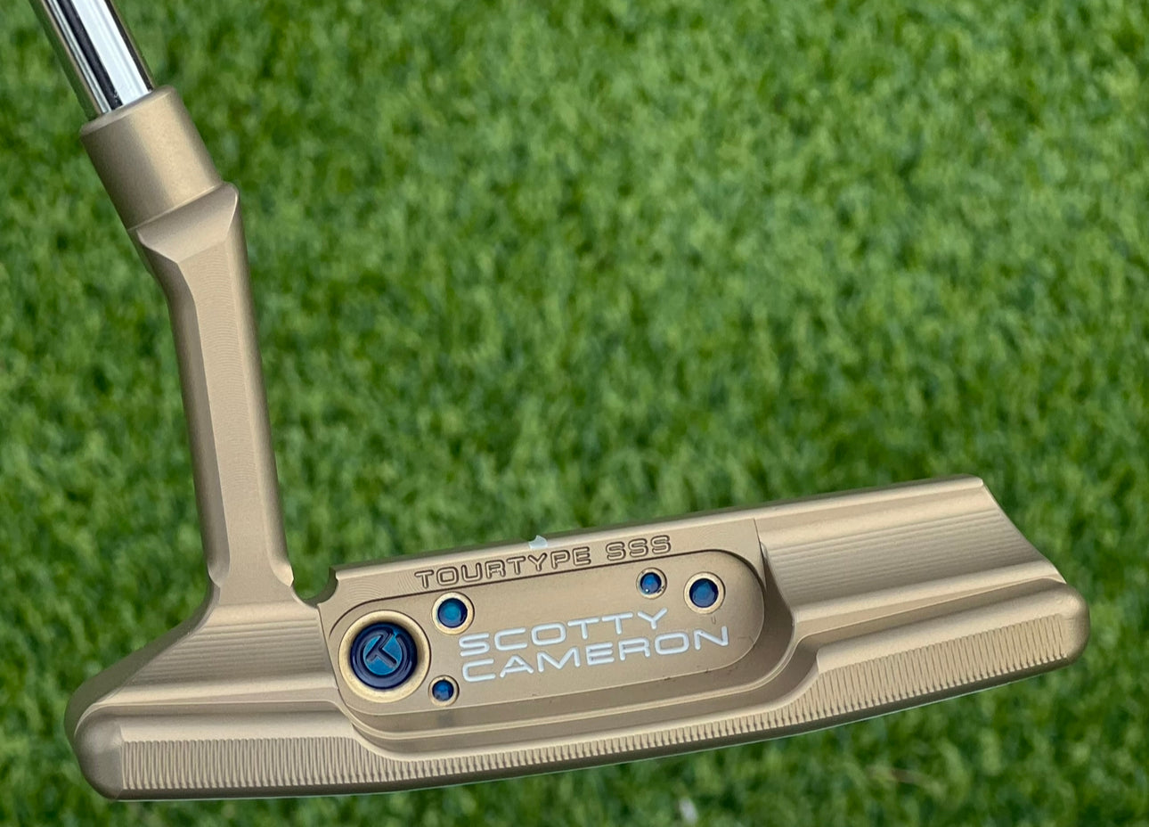 Scotty Cameron Two Tone TourType Timeless SSS Chromatic Bronze 360G Circle T