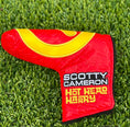 Load image into Gallery viewer, Scotty Cameron Hot Head Harry Industrial Circle T Headcover Red/Yellow
