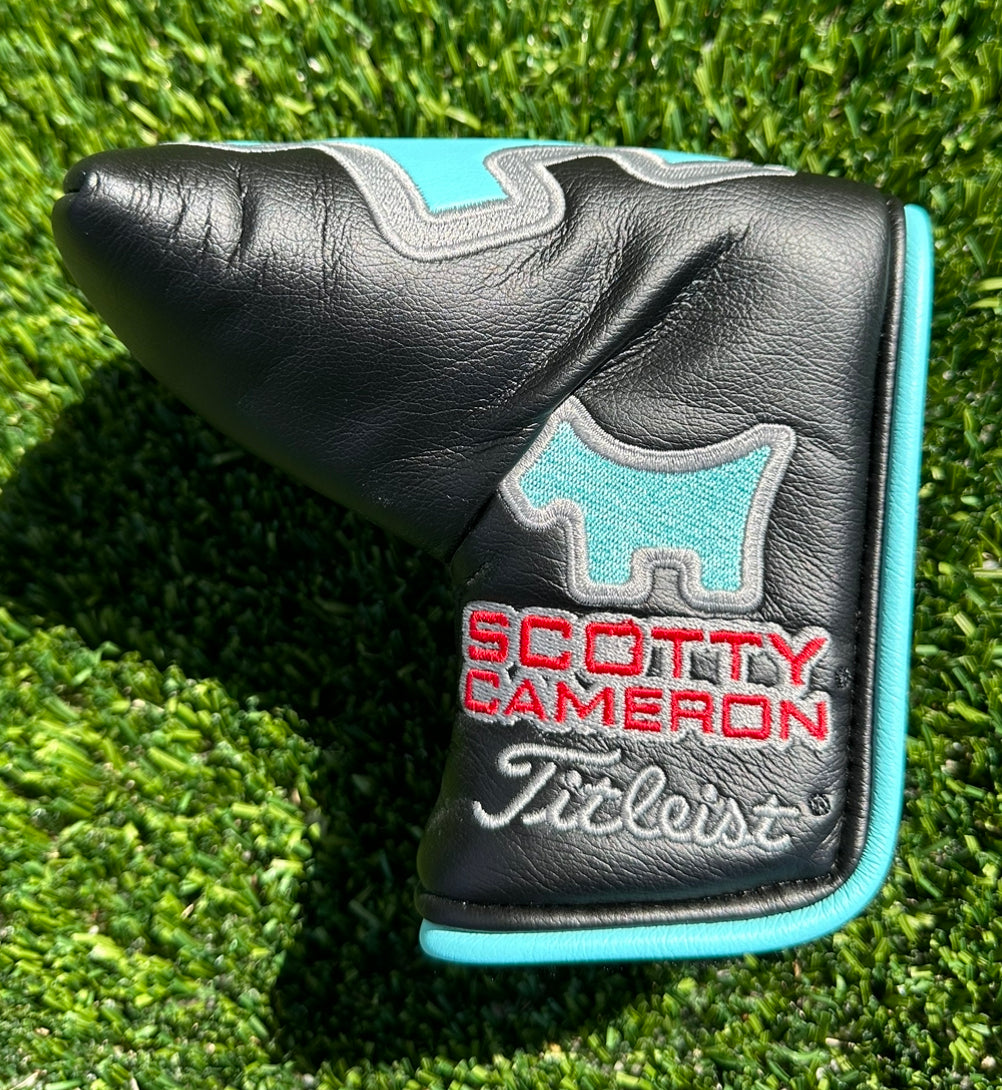 Scotty Cameron Tiffany Mid Mallet Scotty Dog Circle T Headcover