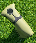 Load image into Gallery viewer, Scotty Cameron OIive Green Studio Design Crown Headcover Blade
