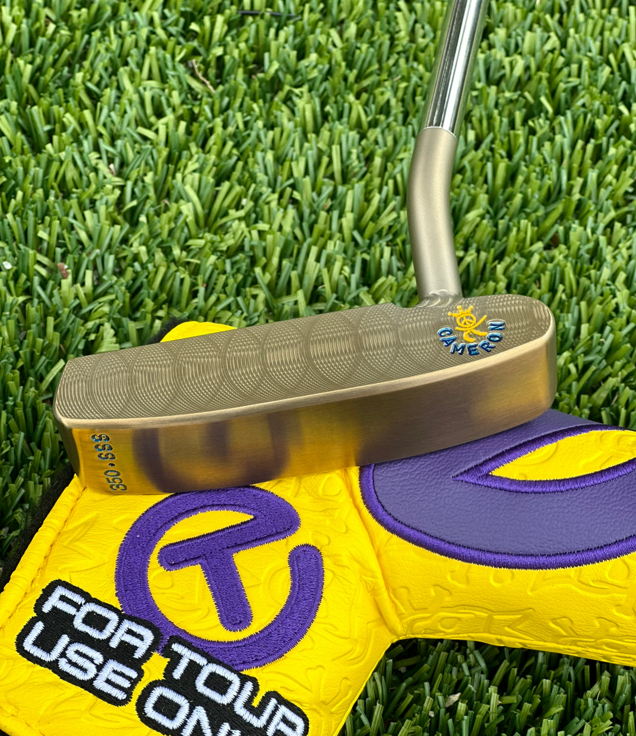 Scotty Cameron King Peace Surfer Tour 009M 1.5 Welded Flow Neck Chromatic Bronze 350G Circle T