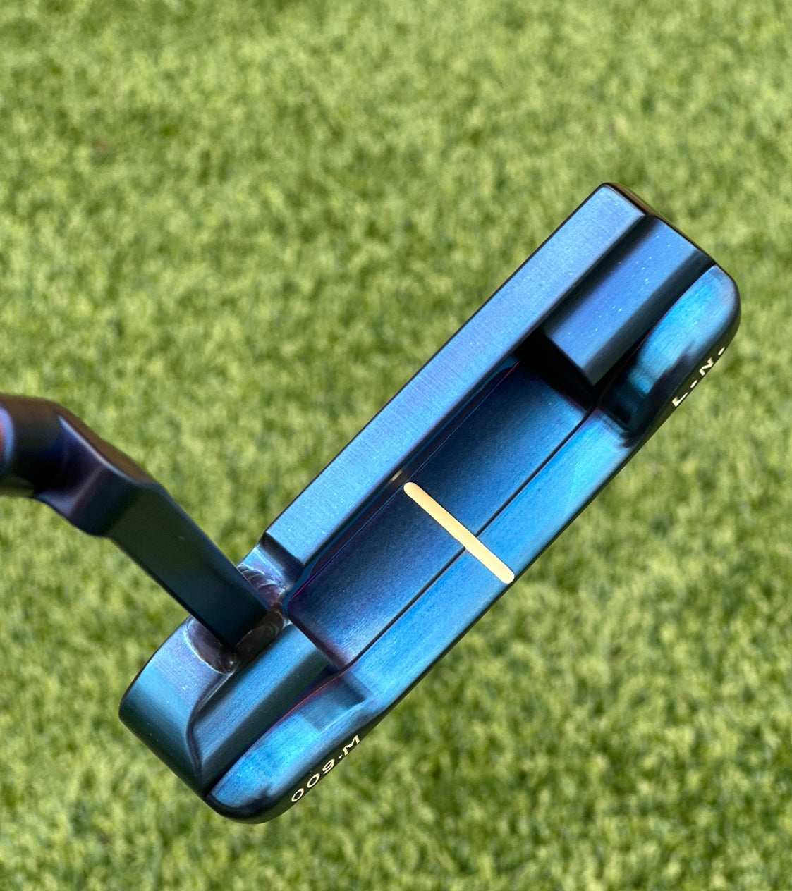 Scotty Cameron Tour 009M Welded Long Neck Chromatic Blue 350G Circle T