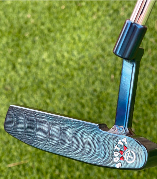 Scotty Cameron Tour Welded Neck 009M Chromatic Blue 350G Circle T