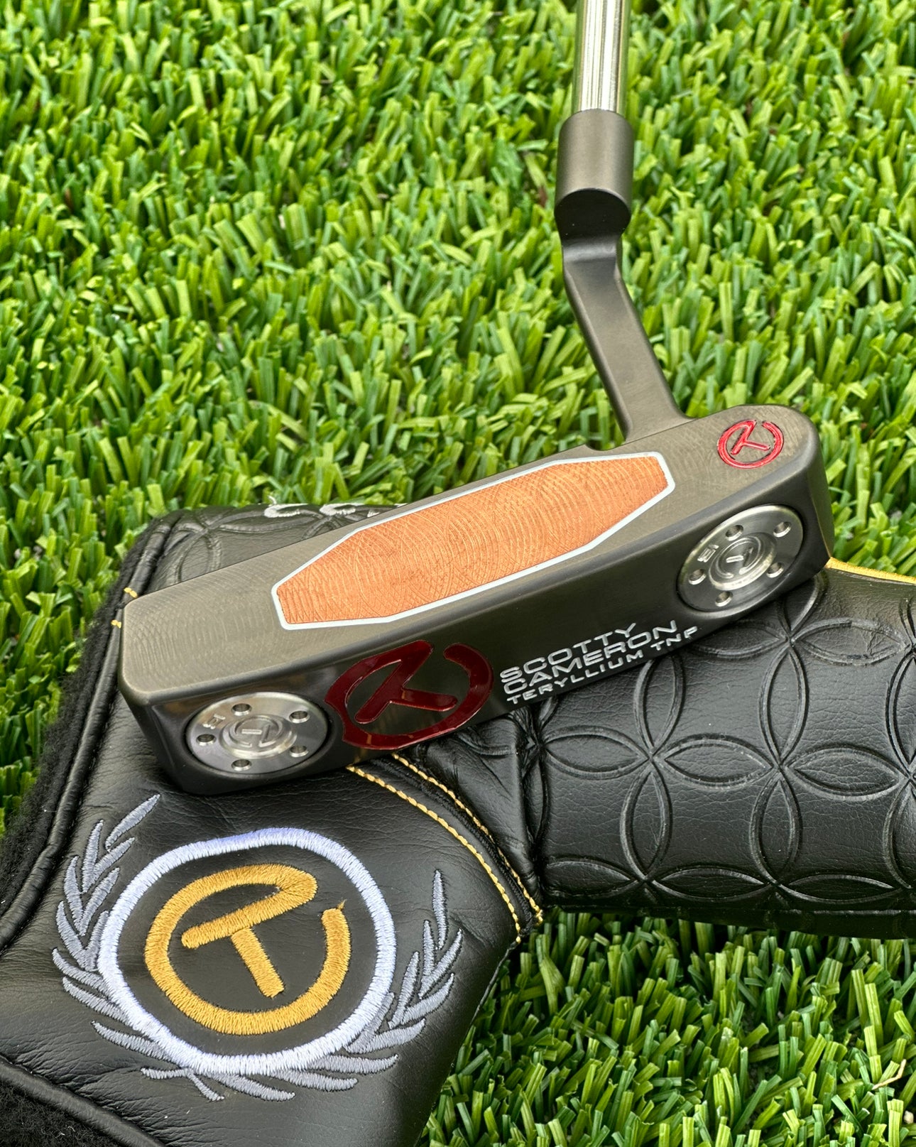 Scotty Cameron Tour Black T22 Newport 360G Circle T Putter