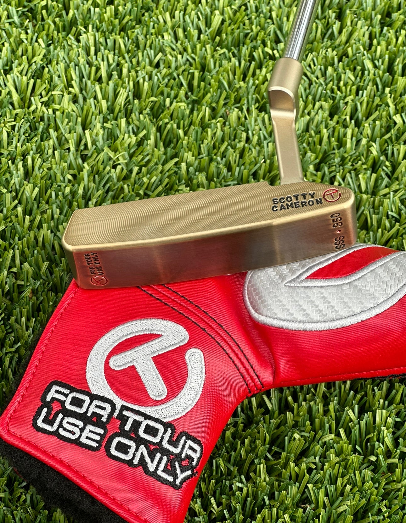 Scotty Cameron Tour Type Timeless Chromatic Bronze SSS 350G Circle T Putter