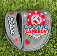 Load image into Gallery viewer, Scotty Cameron 2016 Las Vegas Card Shark Round Mallet Circle T FTUO Headcover
