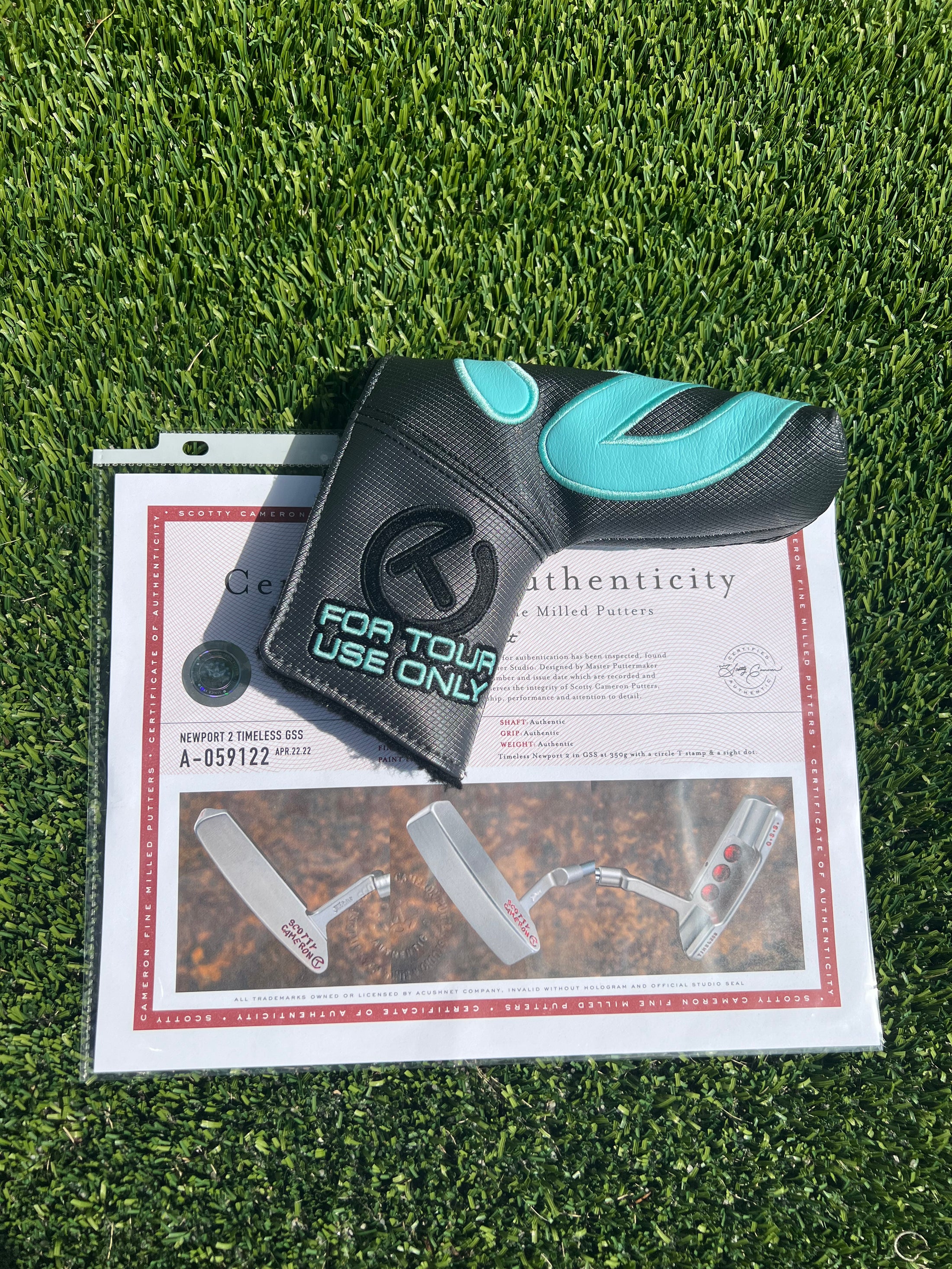 Scotty Cameron Circle T Timeless Newport 2 GSS 350G