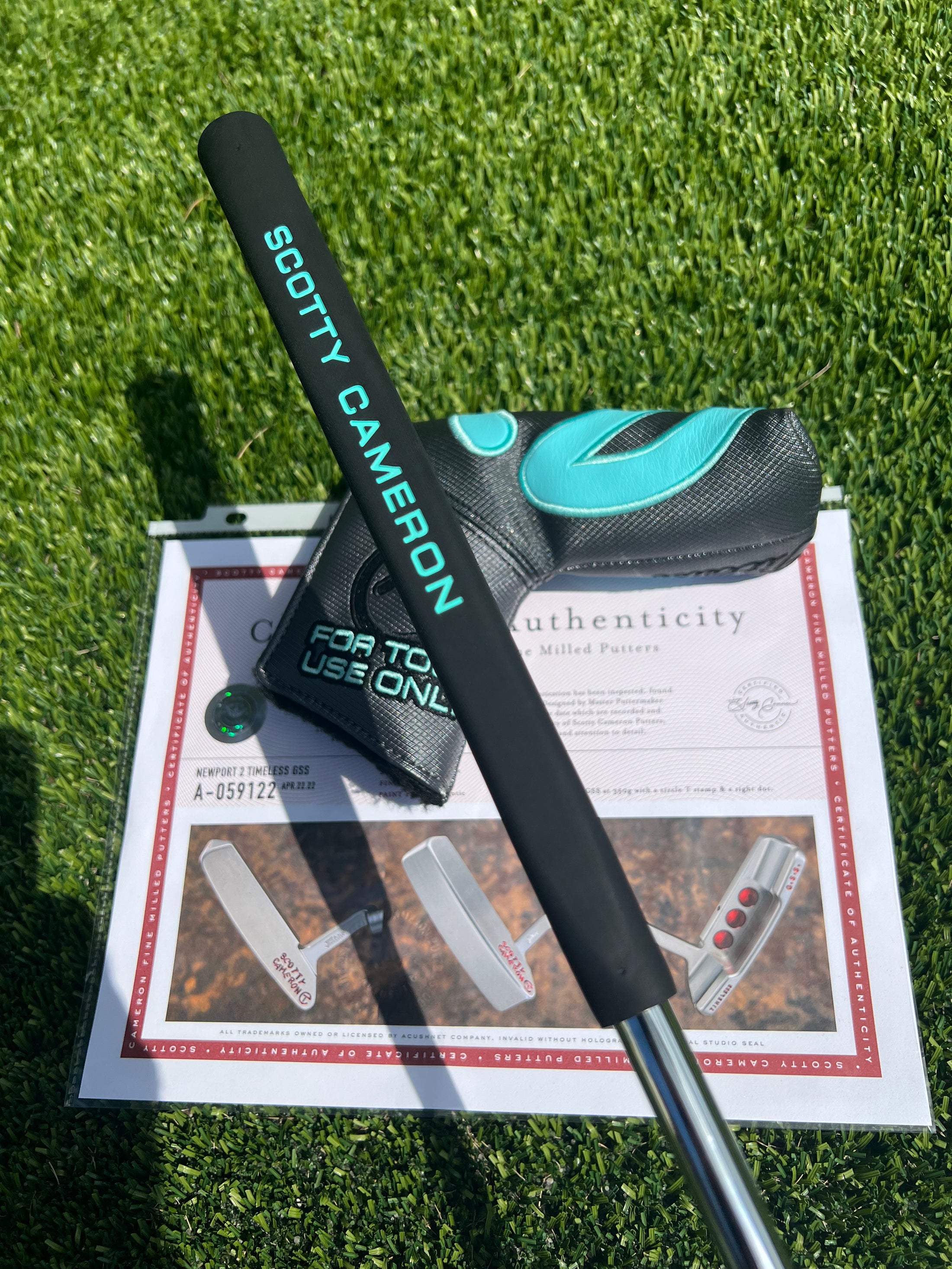 Scotty Cameron Circle T Timeless Newport 2 GSS 350G